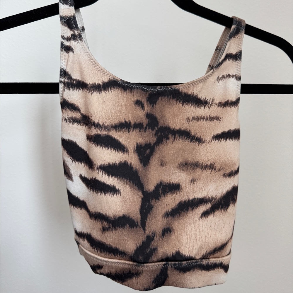Size Medium Animal Print Forever 21 Sportsbra